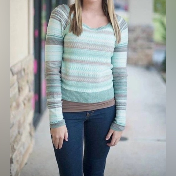 Free People Pullover Twinkle Star
In Moiito In Blue (M) - Picture 2 of 7
